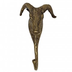 HANGER ARIES BRONZ GOLD COLORED - BRONZE STATUES